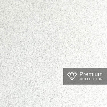 Premium Large White Metallic Gemstone 1.0m x 2.4m Shower Panel