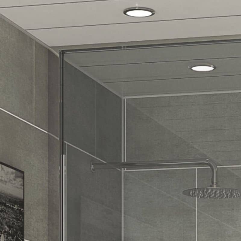 Buy White Silver Embedded Inset 5mm | The Panel Company