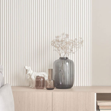 Vox Linerio White Slat Panel | Available in S-Line, M-Line & L-Line