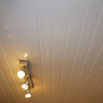 Gloss White V Groove 250mm x 8mm