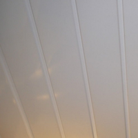 Gloss White V Groove 250mm x 8mm