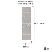 Wiltshire Ultimo Tile 500mm x 2.7m